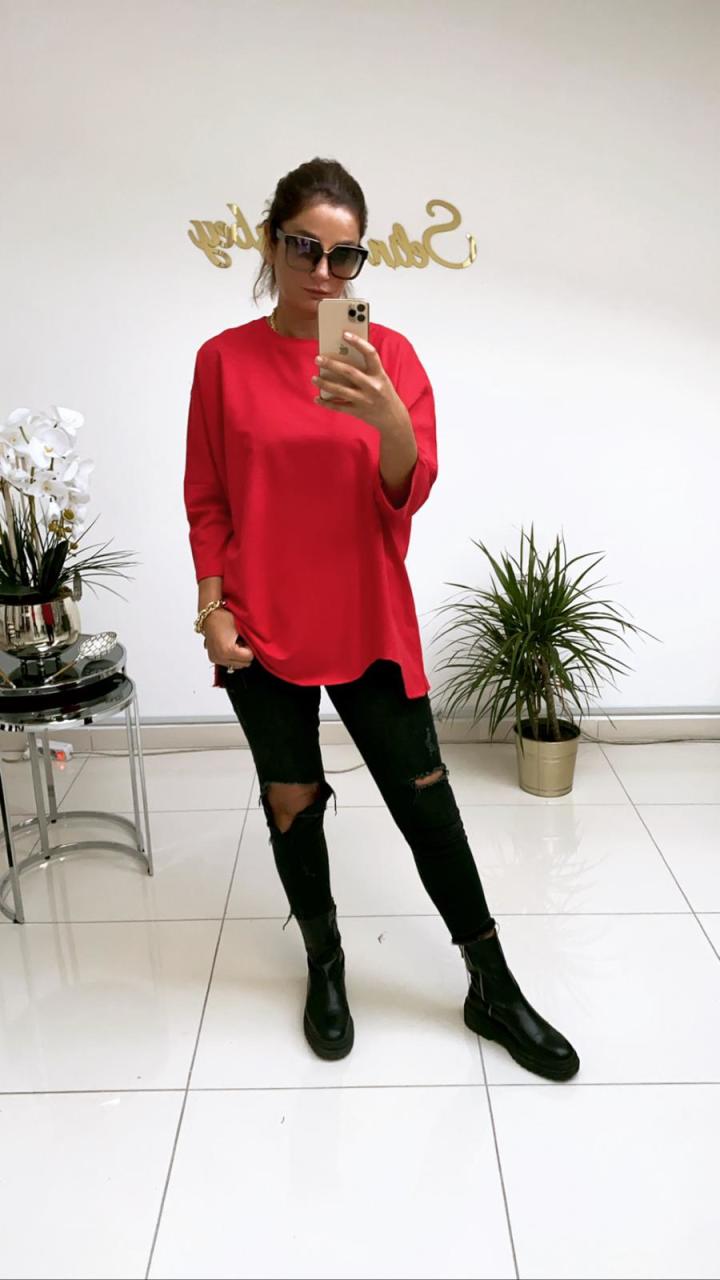 Mupi Kırmızı Sweat