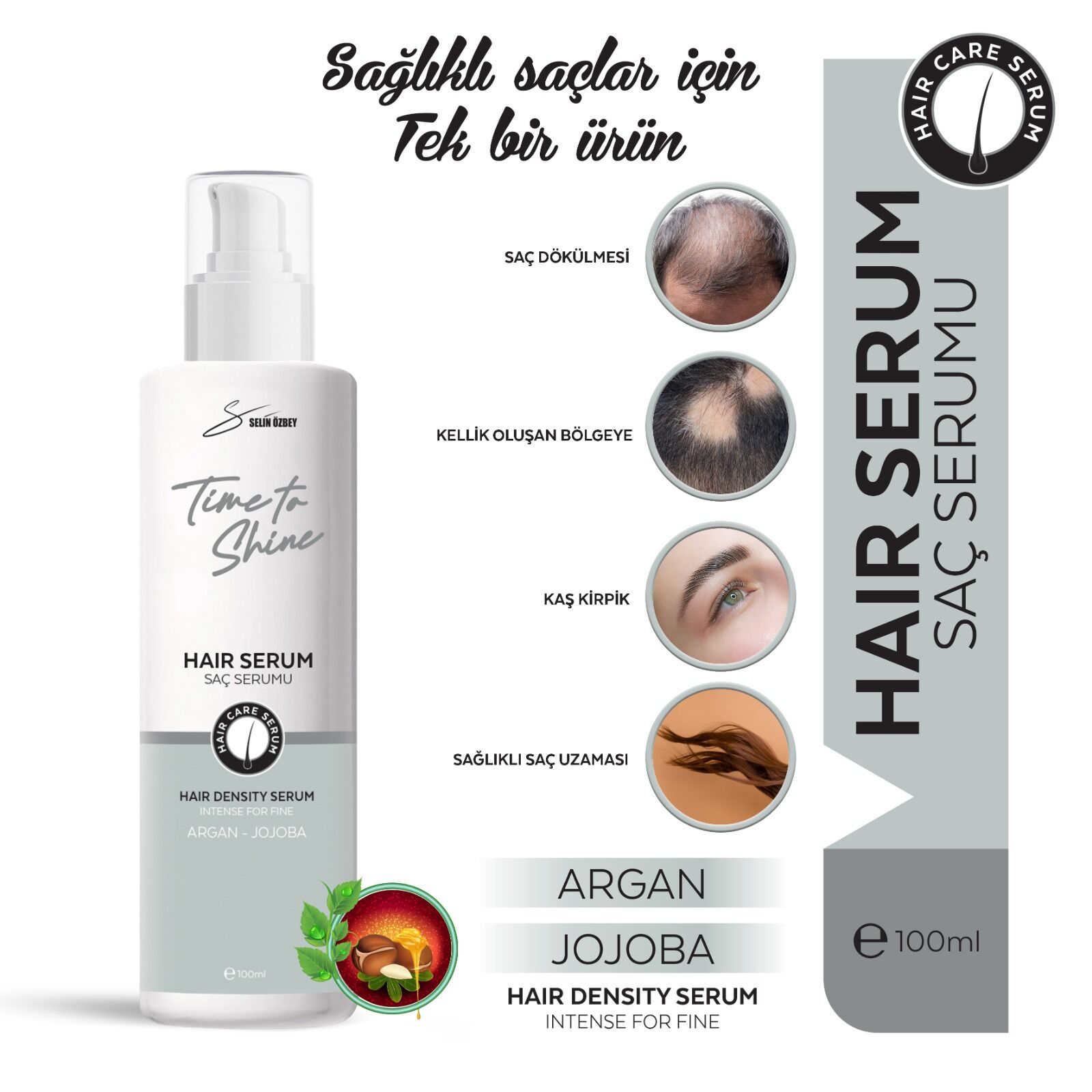 Time To Shine Saç Serumu (ÖN SİPARİŞTEYİZ 17.07.2025 KARGO ÇIKIŞ TARİHİ)