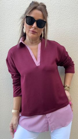 Katalina Bordo Sweat