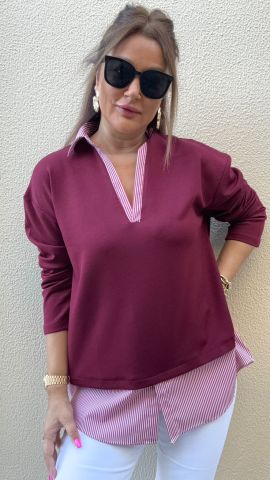 Katalina Bordo Sweat