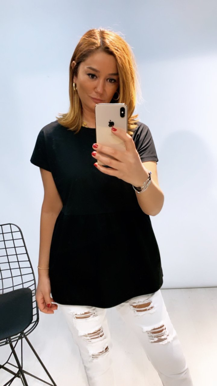 Chloe Siyah T-shirt