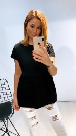 Chloe Siyah T-shirt
