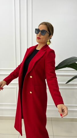 Rolf Kadın Kırmızı Kaban