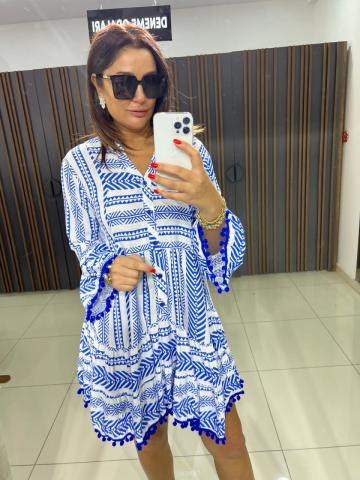 Noira Saks Elbise