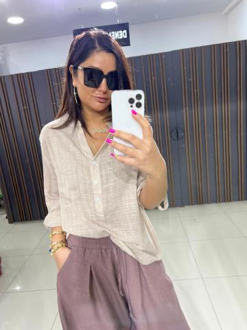Liliy Camel Gömlek