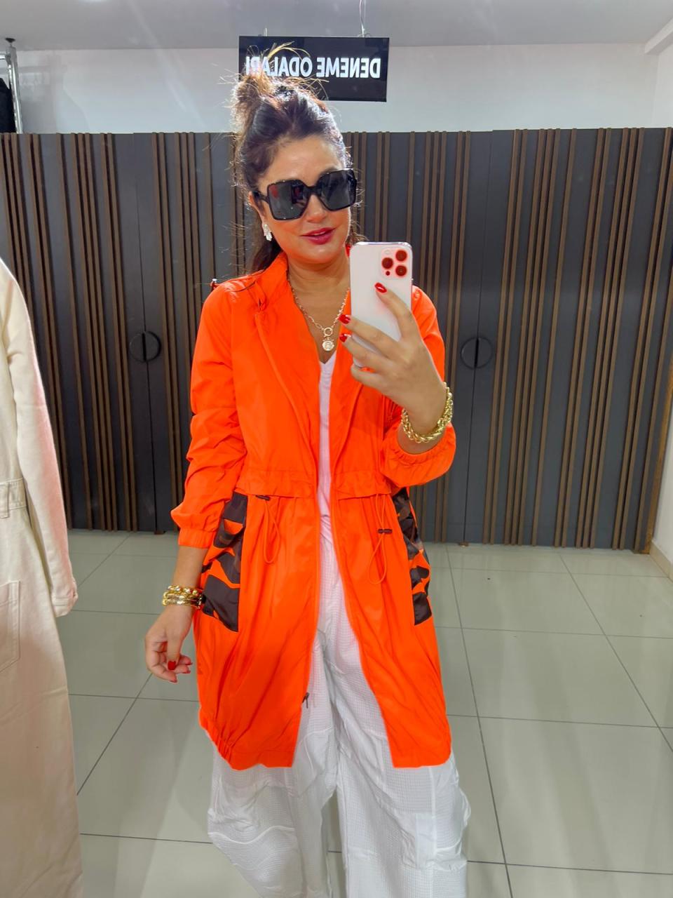 Jugle Orange Yağmurluk