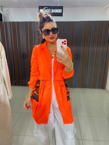 Jugle Orange Yağmurluk