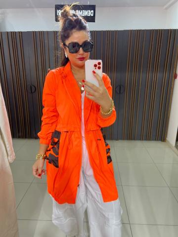 Jugle Orange Yağmurluk