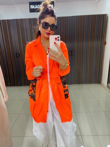 Jugle Orange Yağmurluk