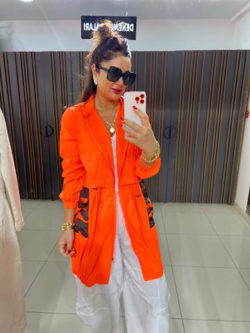 Jugle Orange Yağmurluk