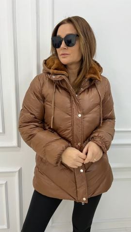 Garica Kadın Kahve Mont