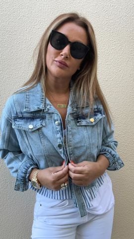Mosi Bebe Mavi Kot Ceket
