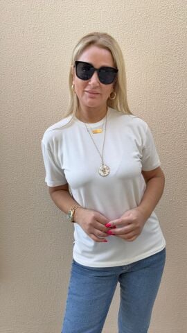Orka Ekru T-shirt