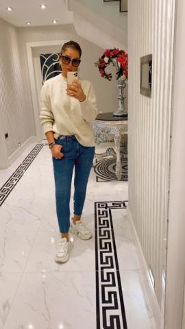 Nevas Kadın Mom Jean