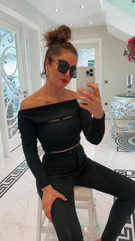 Spen Siyah Crop