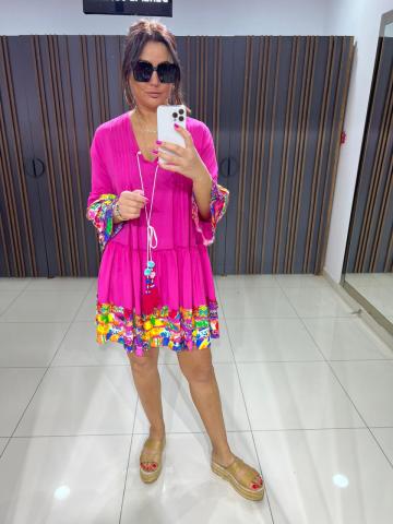 Soira Pembe Elbise