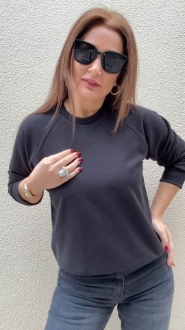 Peska Siyah Sweat