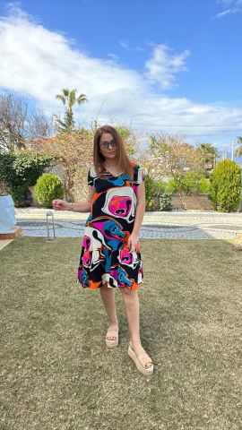 Carolina Siyah Elbise
