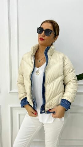 Misti Kadın Taş Rengi Mont