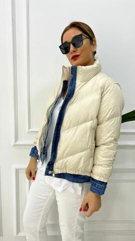 Misti Kadın Taş Rengi Mont