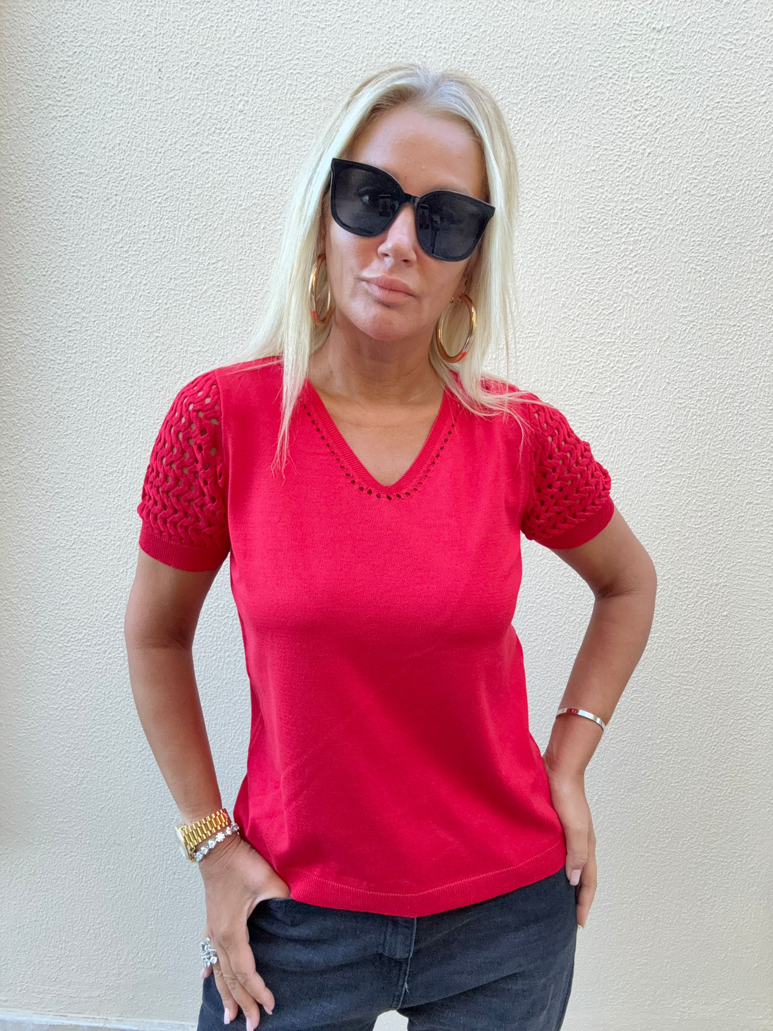 Bixe Kırmızı Triko