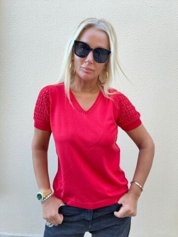 Bixe Kırmızı Triko