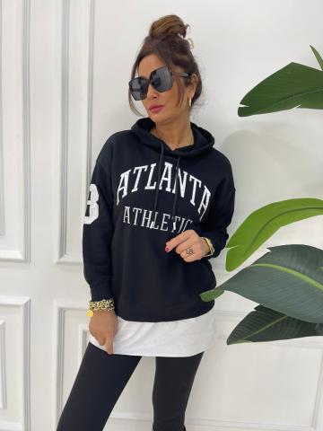 Atlanta Siyah Sweat