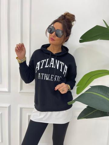 Atlanta Siyah Sweat