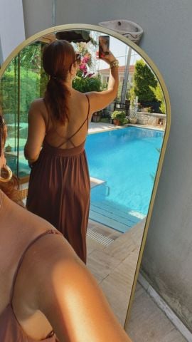 Teza Kadın Kahve Tulum