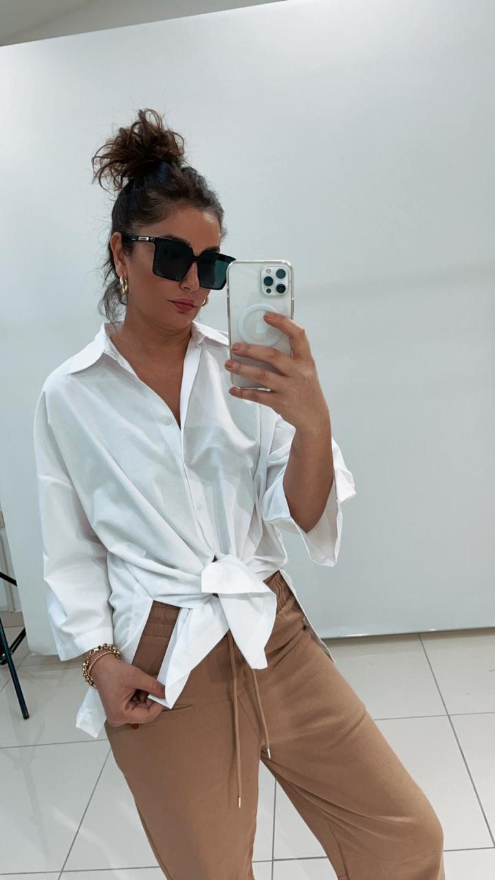 Juli Beyaz Gömlek