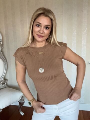 Vine Camel Fitilli Triko
