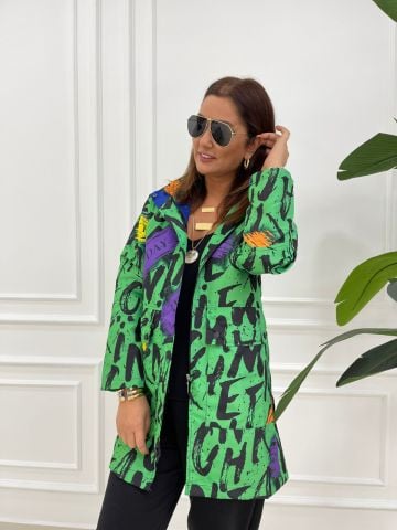 Milla Yeşil Yağmurluk