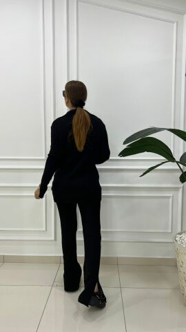 Pays Kadın Siyah Triko Takım