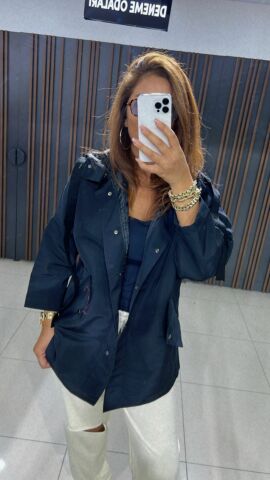 Chip Siyah Trench