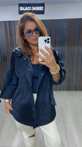 Chip Siyah Trench