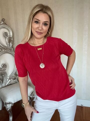Rized Kırmızı Triko