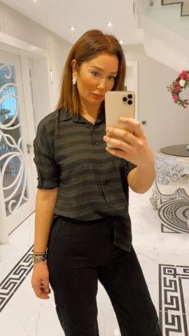 Adore Siyah Gömlek