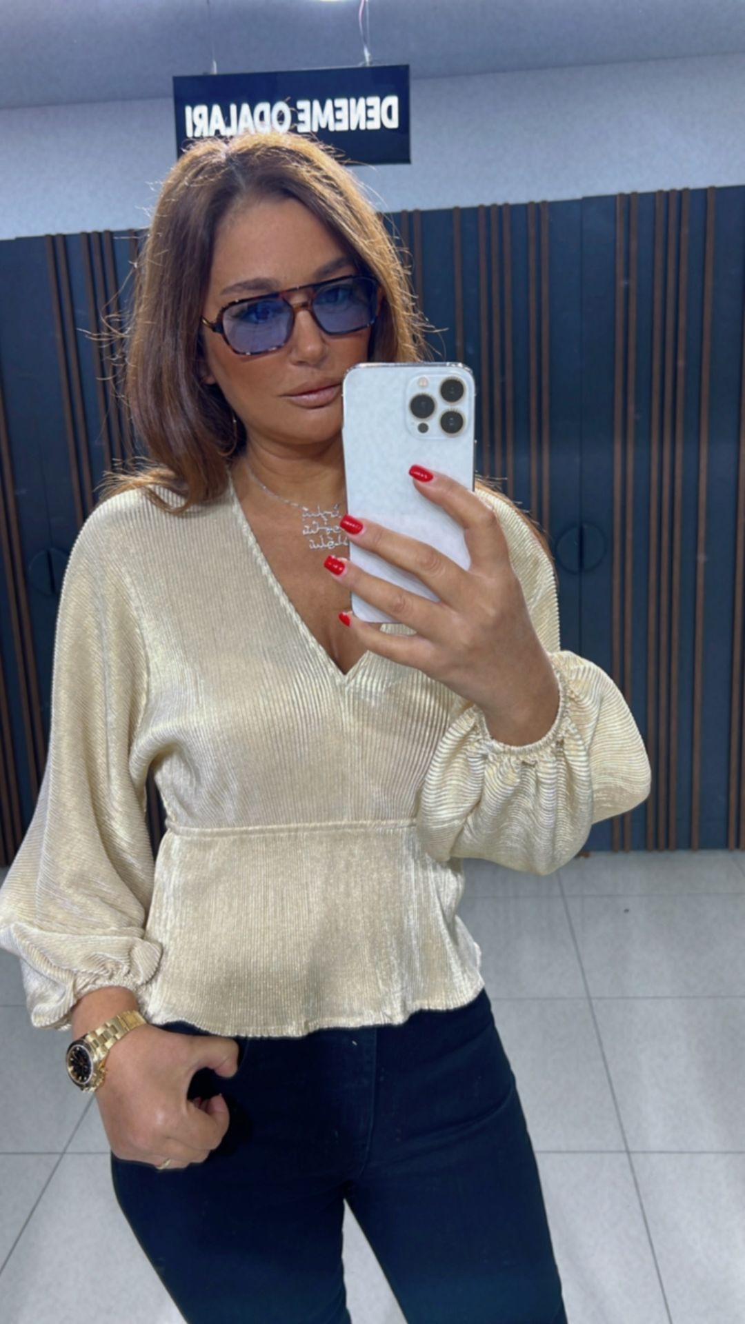 Sace Kadın Gold Bluz