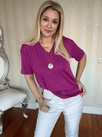 Lily Vişne T-shirt