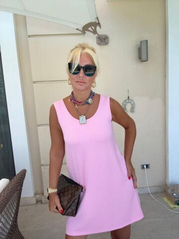 Leliva Pembe Elbise