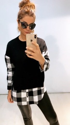 Redra Siyah Sweat