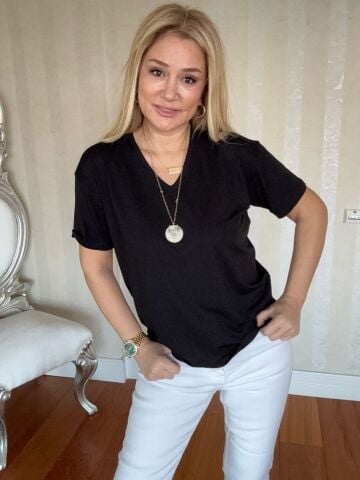 Lily Siyah T-shirt
