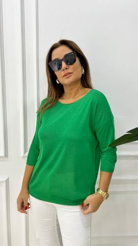 Zeyza Yeşil Triko