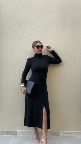 Jolie Siyah Elbise